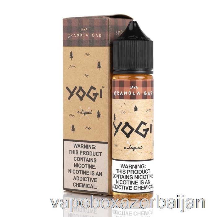 Vape Smoke Java Granola Bar - Yogi E-Liquid - 60mL 0mg